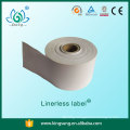 linerless label without base paper